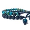 Pulseras en dúo Ojo de Tigre Lava - Imagen 2