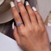 Anillo ojo turco Plata 925 - Imagen 2
