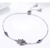 Pulsera Hamsa mano de Fátima Plata 925 | Proteccion