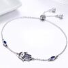Pulsera Hamsa mano de Fátima Plata 925 | Proteccion - Imagen 2