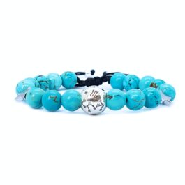 Pulsera de signo zodiacal ESCORPIO con piedra natural y charm de plata 925 ✨🌌