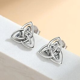 Aros Triqueta Celta Plata 925