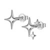 Aros Estrellas Plata 925