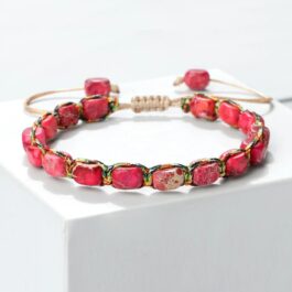 Pulsera Jaspe Rojo