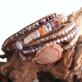 Pulsera Jaspe 5 vueltas | Equilibrio