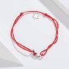 Hilo Rojo Carpa Koi de Plata 925 | Buena Suerte - Abundancia - Imagen 3