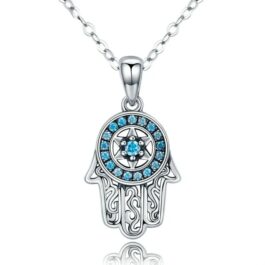 Colgante Hamsa Mano de Fátima Plata 925 | Serenidad