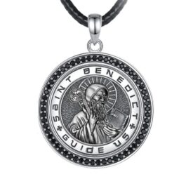 Medalla de San Benito Plata 925 | Protección