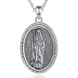 Colgante Santa Muerte Plata 925 | Protección