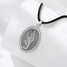 Colgante Santa Muerte Plata 925 | Protección