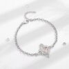 Pulsera Nudo de Bruja Plata 925 con dorado | Protección - Imagen 2