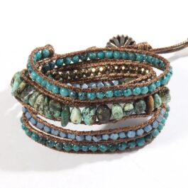 Pulsera Turquesa Africana | Equilibrio