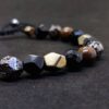 Pulsera Pirita, Ónix, Turmalina Negra, Broncita y Hematita | Protección Riqueza - Imagen 2