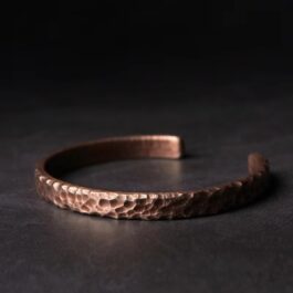 Pulsera de Cobre Puro Martillado 3 | Sanación