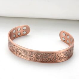 Pulsera Cobre Magnética 18 Imanes | Energía Sanación