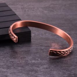 Pulsera Cobre Magnética Trenzada 2 | Energía Sanación