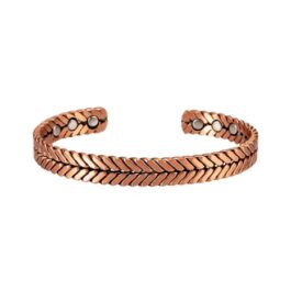 Pulsera Cobre Magnética Trenzado Artesanal | Energía Sanación