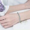 Pulsera Jade Verde Plata 925 | Amor - Imagen 3