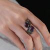 Anillo Vintage Plata y Piedra Amatista 2 | Protección - Imagen 3