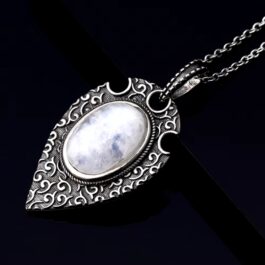 Colgante Plata 925 Piedra Luna | Iluminación