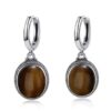 Pendientes Plata 925 Piedras Naturales | Protección - Imagen 2
