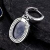 Pendientes Vintage Plata y Piedra Turquesa | Protección - Imagen 2