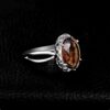 Anillo Plata 925 Cuarzo Ahumado | Protección - Imagen 2