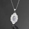 Colgante Plata 925 Piedra Luna Retro | Iluminación - Imagen 3