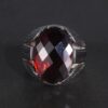 Anillo Plata 925 Zirconia Granate | Protección - Imagen 2
