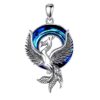 Ave Fénix plata y cristal | Renacimiento