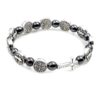 Pulsera San Benito Hematita | Protección