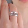 Anillo Nombre Personalizado | Acero Inoxidable
