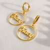 Aretes Nombres Personalizados | Acero Inoxidable - Imagen 3