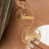 Aretes Nombres Personalizados | Acero Inoxidable