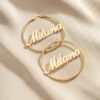 Aretes Nombres Personalizados | Acero Inoxidable - Imagen 2