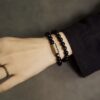 Pulsera Obsidiana Dorada y Cobre | Protección y Sanación - Imagen 4