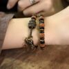 Pulsera Cobre y Rudraksha de 5 gajos | Espiritualidad - Imagen 3