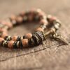 Pulsera Cobre y Rudraksha de 5 gajos | Espiritualidad