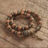 Pulsera Cobre y Rudraksha de 5 gajos | Espiritualidad - Imagen 2