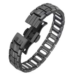 Pulsera Titanio Magnética 5000 Gauss | Máxima Energía Sanación