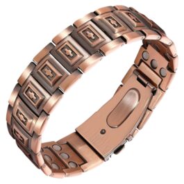 Pulsera Cobre Magnética 3500 Gauss | Energía Sanación