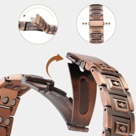 Pulsera Cobre Magnética 3500 Gauss | Energía Sanación