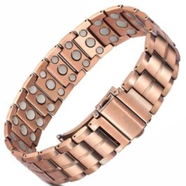 Pulsera Cobre Magnética 3500 Gauss | Energía Sanación