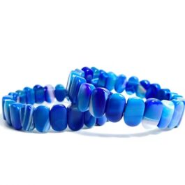 Pulsera Ágata Azul | Calma Protección