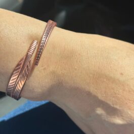 Pulsera Cobre Hoja | Sanación