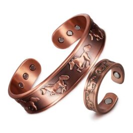 Pulsera + Anillo Cobre Magnéticos | Energía Sanación