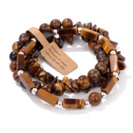 Pulsera Ojo de Tigre 3 piezas | Equilibrio Protección