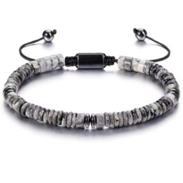 Pulsera Jaspe Gris | Equilibrio Protección