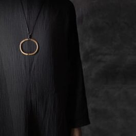 Colgante Cobre Puro Martillado Artesanal | Sanación