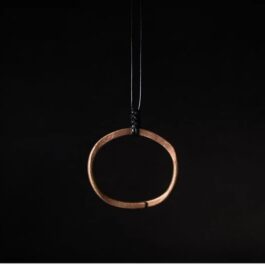 Colgante Cobre Puro Martillado Artesanal | Sanación